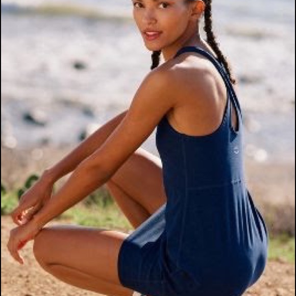Beyond yoga under lock & key dress size S navy - Picture 1 of 4